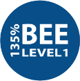 135% BEE Level 1 contributor