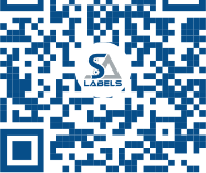 QR code linking to salabels.com